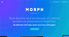 Desktop Screenshot of morphagency.com